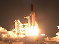 Space Shuttle STS-128 Night Launch