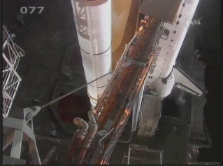 STS 130 Gantry View Just before launch